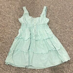 NWOT Urban outfitters size Med babydoll dress light green. Super cute.